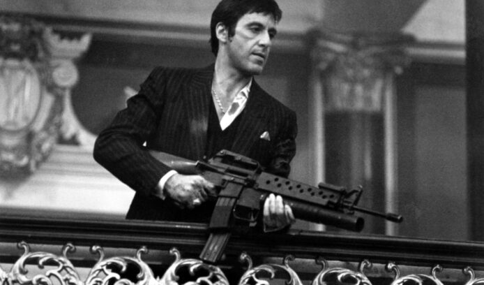 Szene aus „Scarface“ mit Al Pacino 