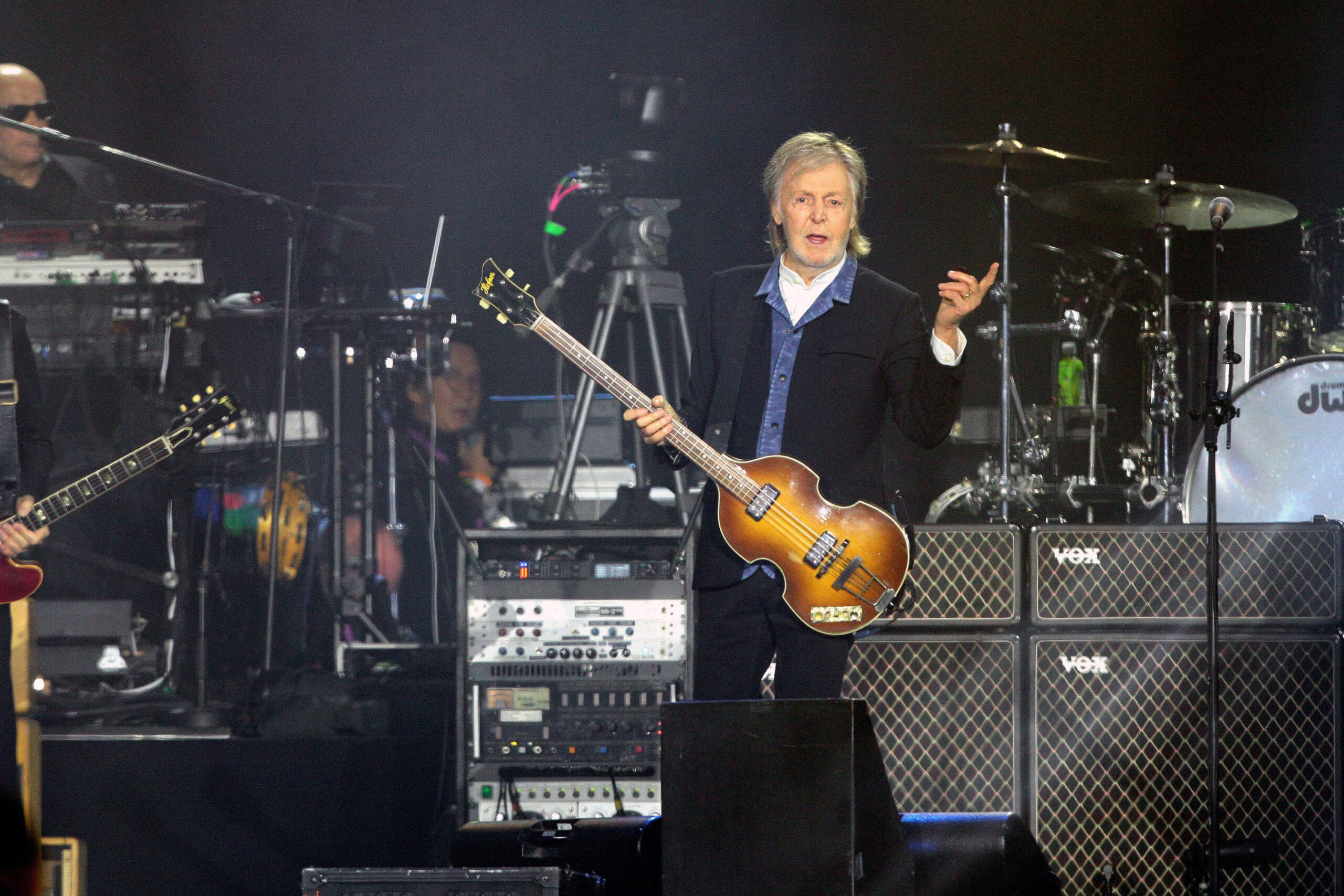 Paul McCartney bekam bei seinem Konzert in Mexiko-Stadt ein wenig Hilfe von Freunden