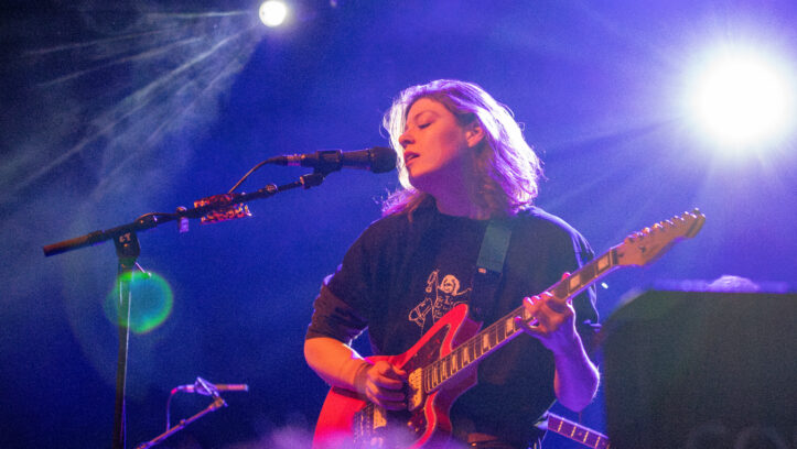 Die Frontfrau Dana Margolin beim Konzert in Berlin