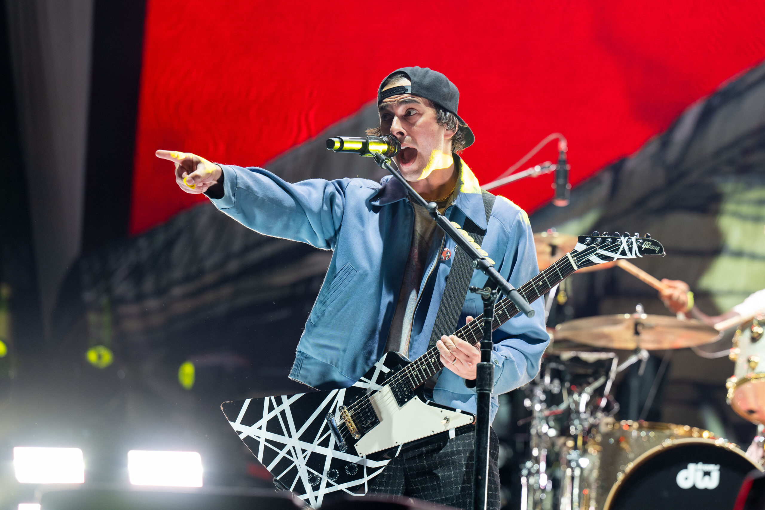 Vic Fuentes mit Pierce The Veil beim When We Were Young Music Festival in Las Vegas, 19. Oktober 2024