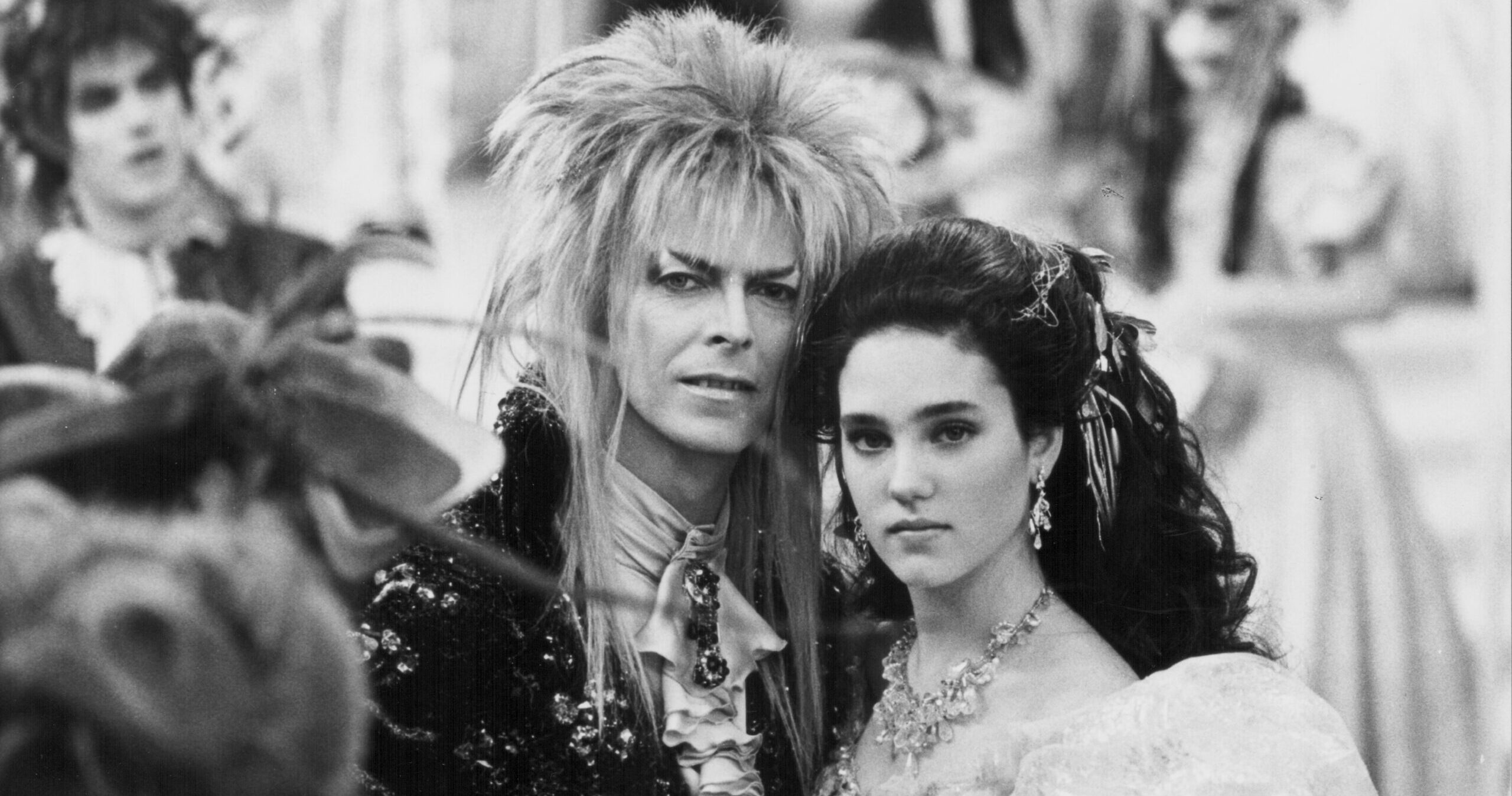 David Bowie und Jennifer Connelly, 1986